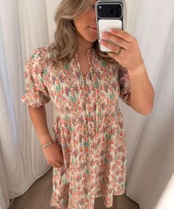 Hovedbilde RAH Ella Short Dress Coral ...