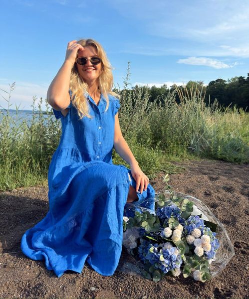 RAH Florey Kjole Royal Blue