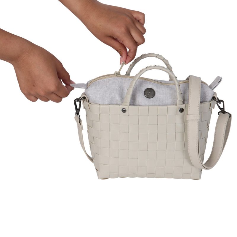 Handed By Dash Handbag Pale Grey