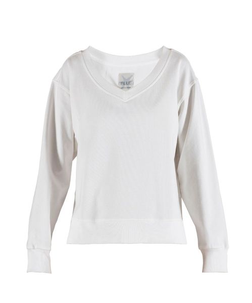 Blue Sportswear Joeline V-Sweat Milk