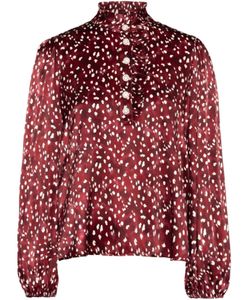 Hovedbilde RAH Print Sateng Bluse Med ...