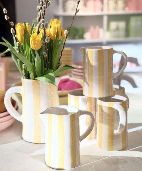 Bruka Design Mugge Capri Lemon Stripes